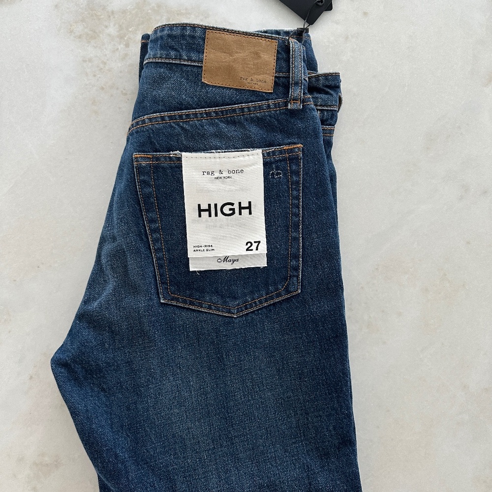 Rag and Bone high waisted jeans